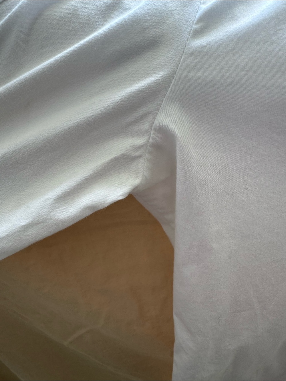 Women’s Burberry White Cotton Long-Sleeve Button-Down Shirt - Picture 12 of 16
